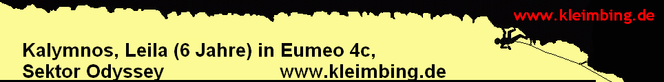 Kalymnos, Leila (6 Jahre) in Eumeo 4c, 
    Sektor Odyssey                     www.kleimbing.de