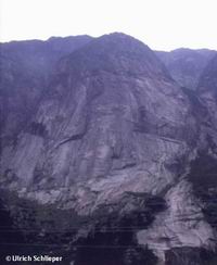 Die Handegg-Felsen am Grimsel-Pass