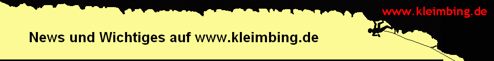 News und Wichtiges auf www.kleimbing.de